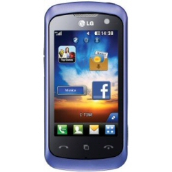LG KM570 7.62 cm (3") 900 mAh Violet