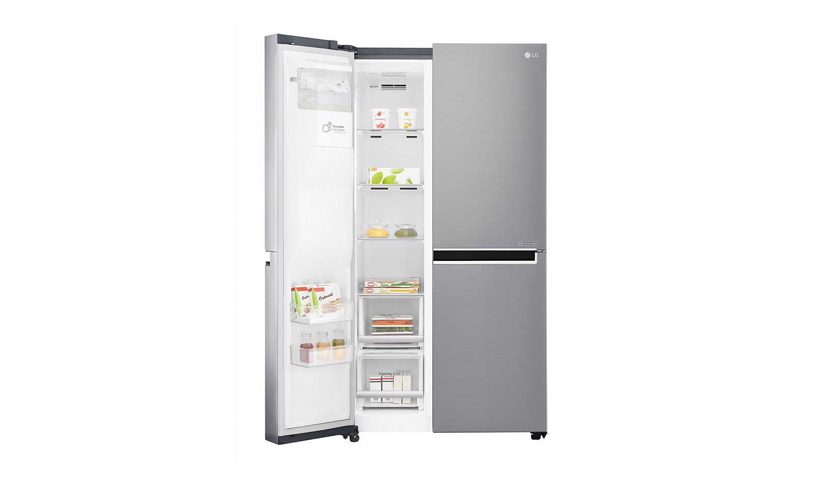 LG GSL760PZUZ side-by-side refrigerator Freestanding – image 8