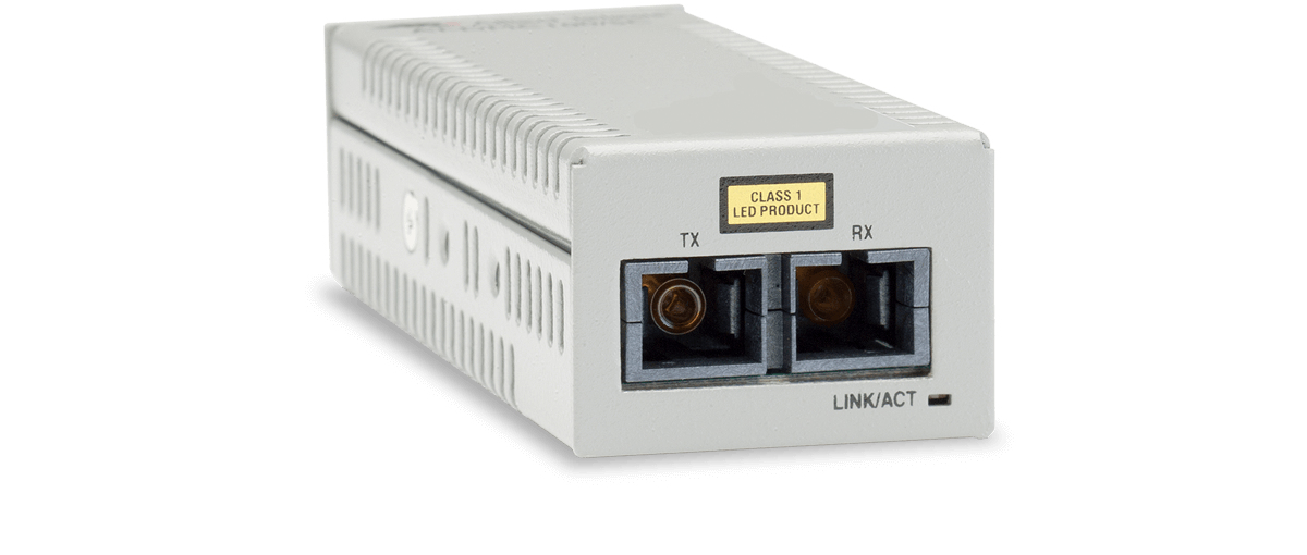 Allied Telesis DMC100/SC network media converter 100 Mbit/s 1310 nm Multi-mode Grey