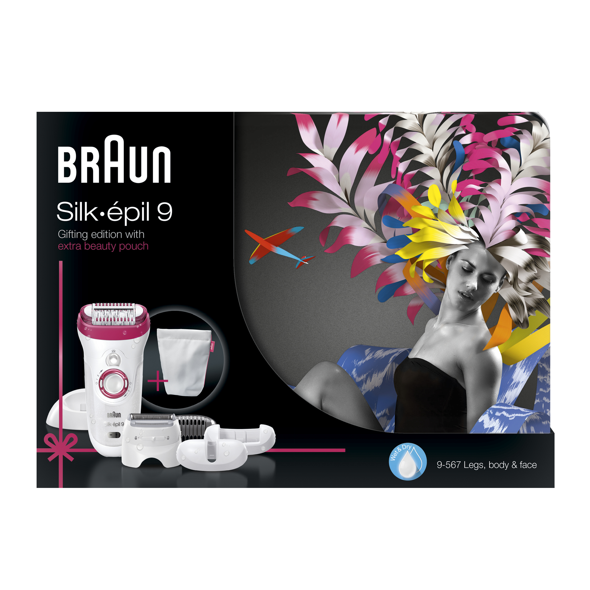 Braun Silk-épil Limited Edition 9 9-567 Wet & Dry + 6 extra's – image 3