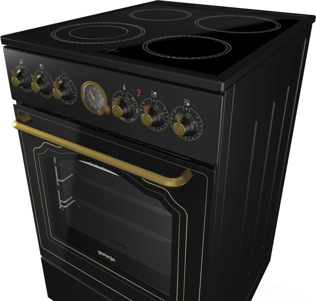Gorenje EC52CLB Freestanding cooker Electric Ceramic hob Black – image 5