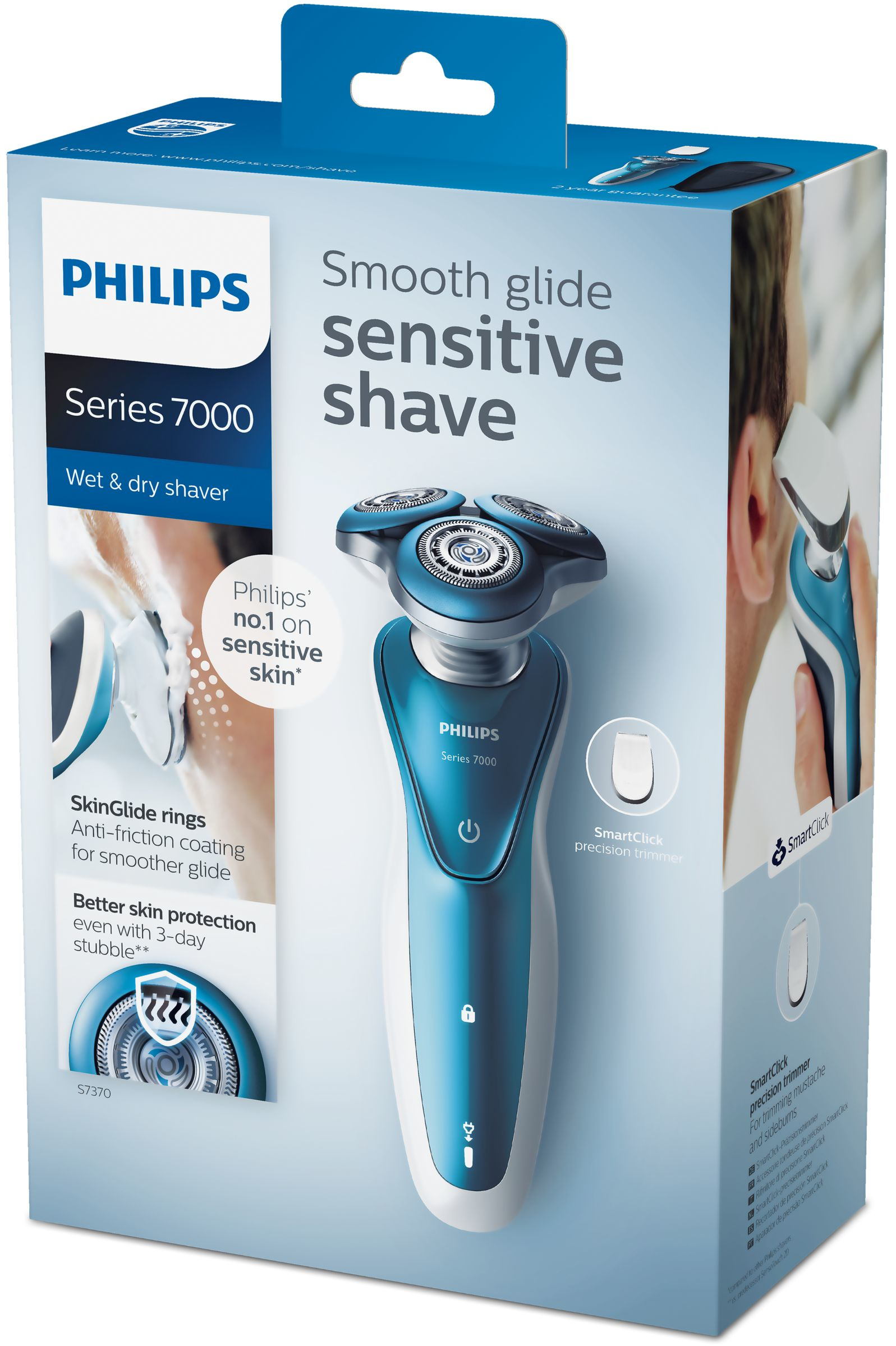 Philips SHAVER Series 7000 S7370 Refurbished Wet and dry electric shaver – image 4