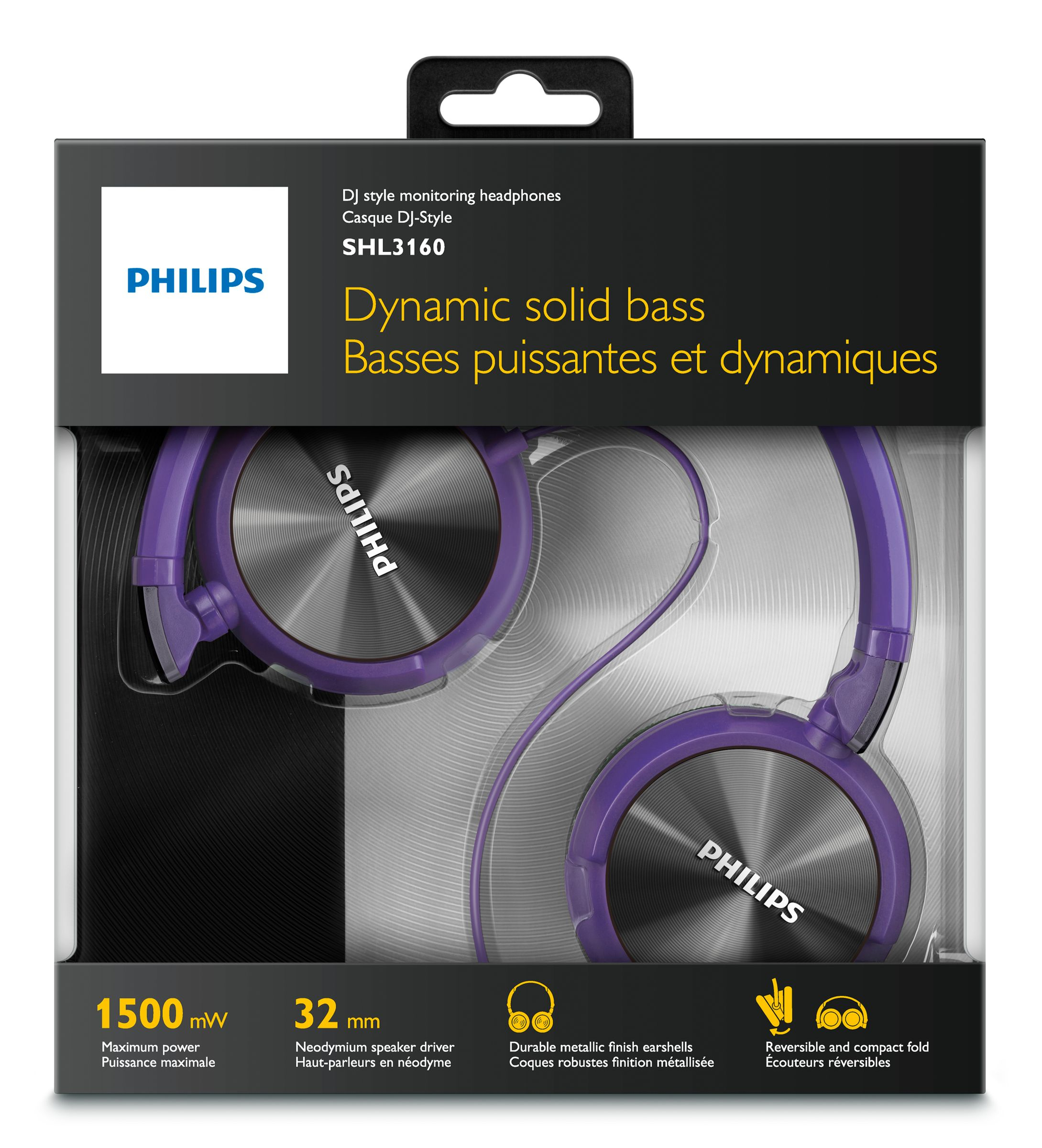 Philips SHL3160PP/27 headphones/headset Wired Head-band Black – image 2