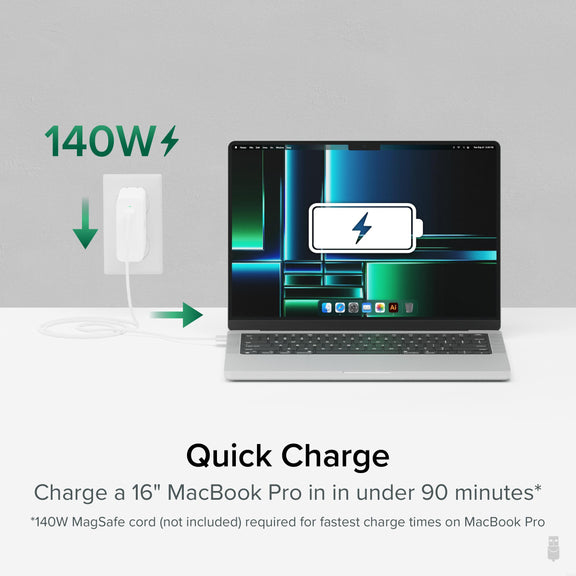 Plugable Technologies PS-EPR-140C1 mobile device charger Universal White AC Fast charging Indoor – image 4