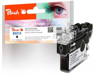 Peach 320480 ink cartridge 1 pc(s) Compatible High (XL) Yield Black