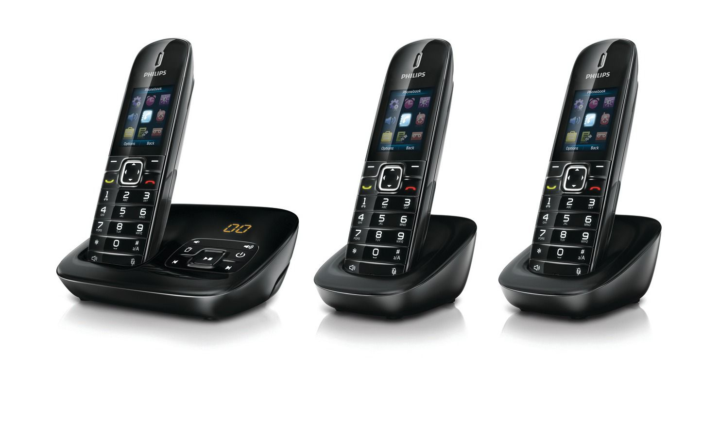 Philips BeNear Cordless phone with answering machine CD6853B/GB – image 1