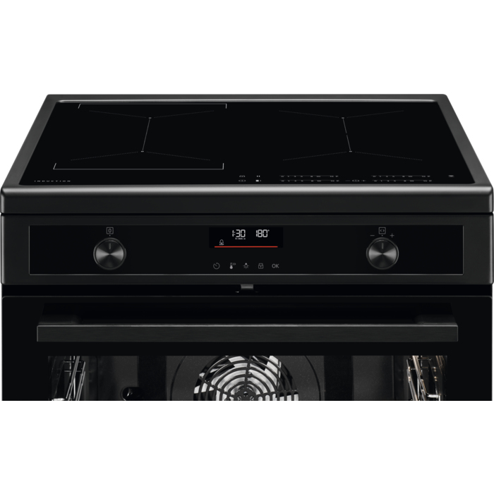 AEG CIB6490APB Freestanding cooker Electric Zone induction hob Black – image 2