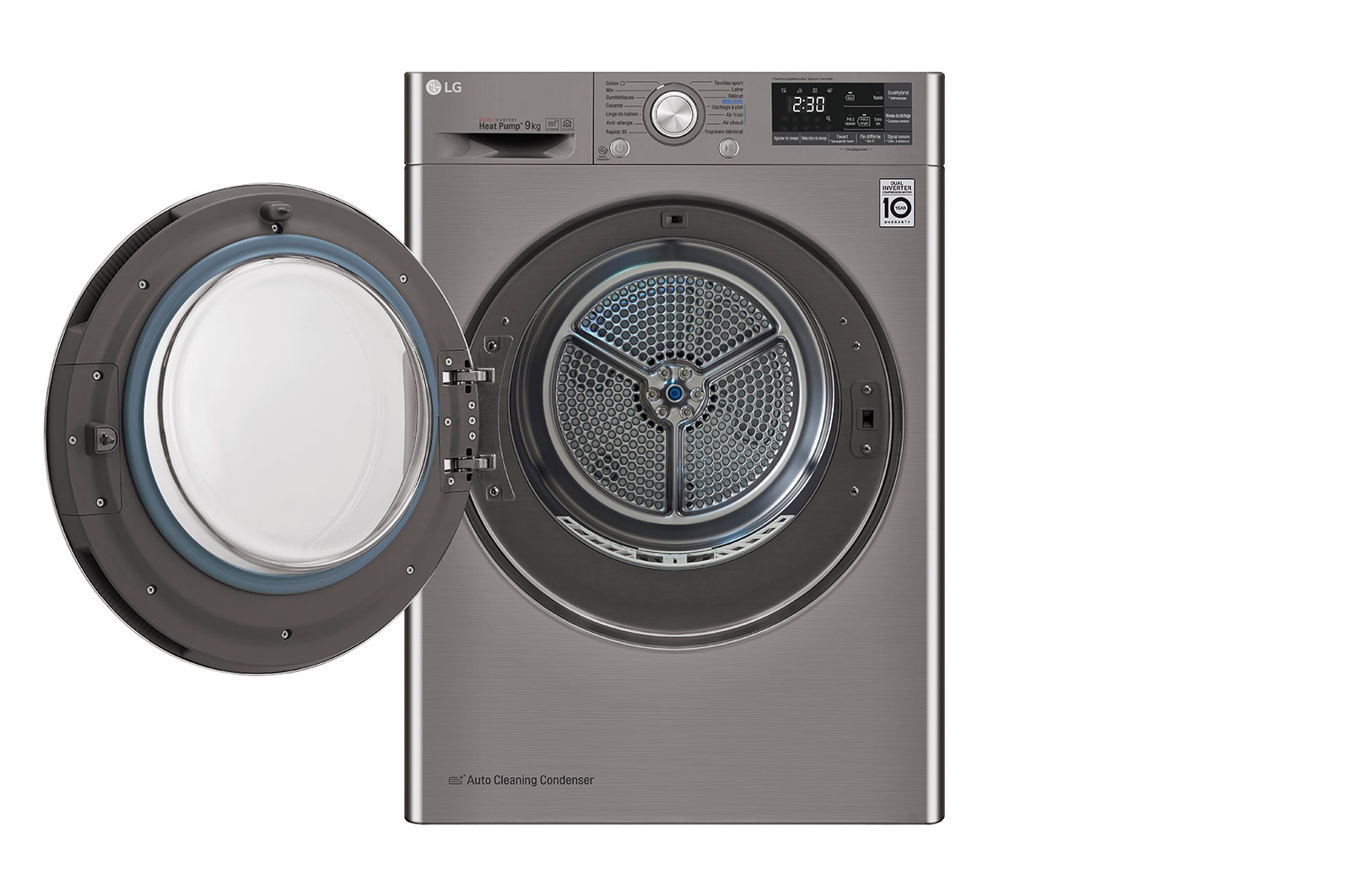 LG RC90U2EV2W tumble dryer Freestanding Front-load – image 4