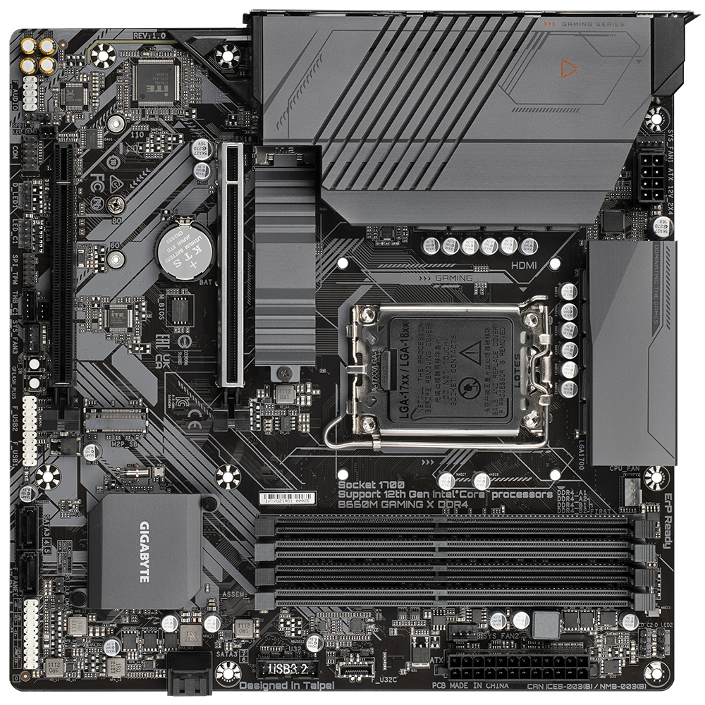 GIGABYTE B660M GAMING X DDR4 – image 2