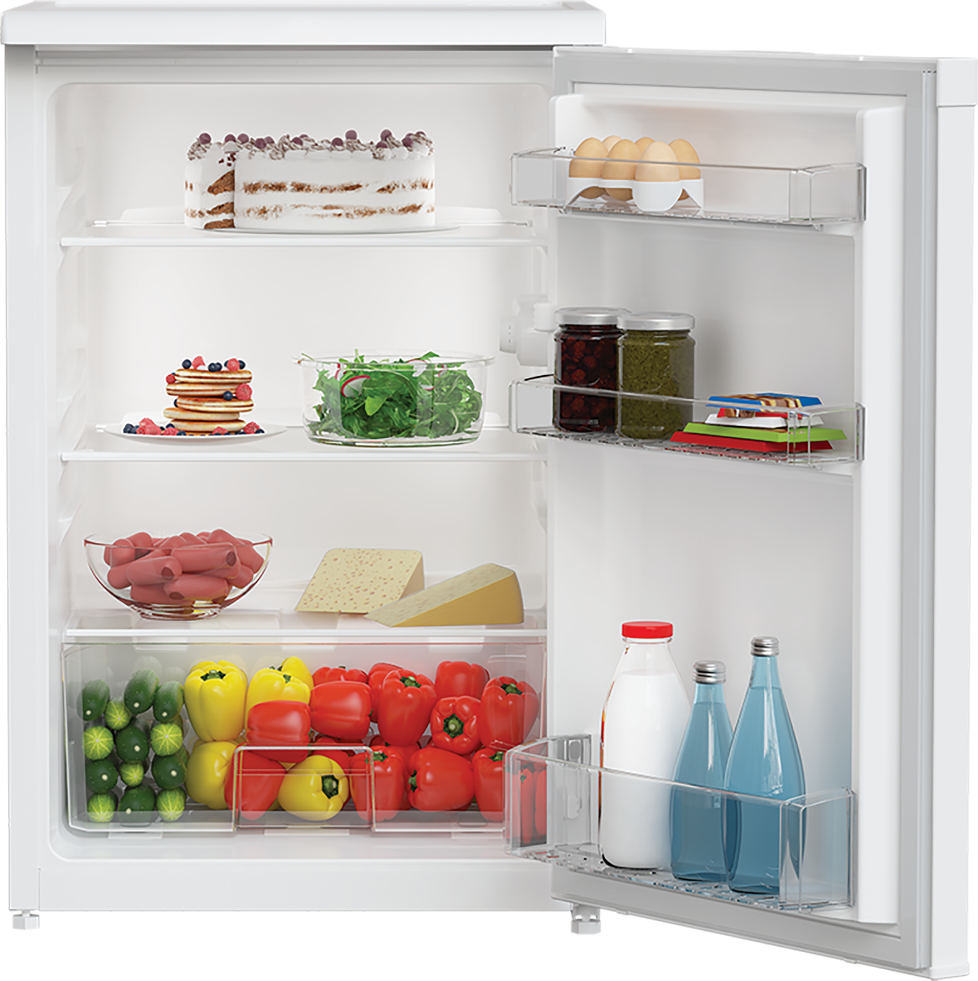 Zenith ZLS3584W Under Counter Larder Fridge – image 3
