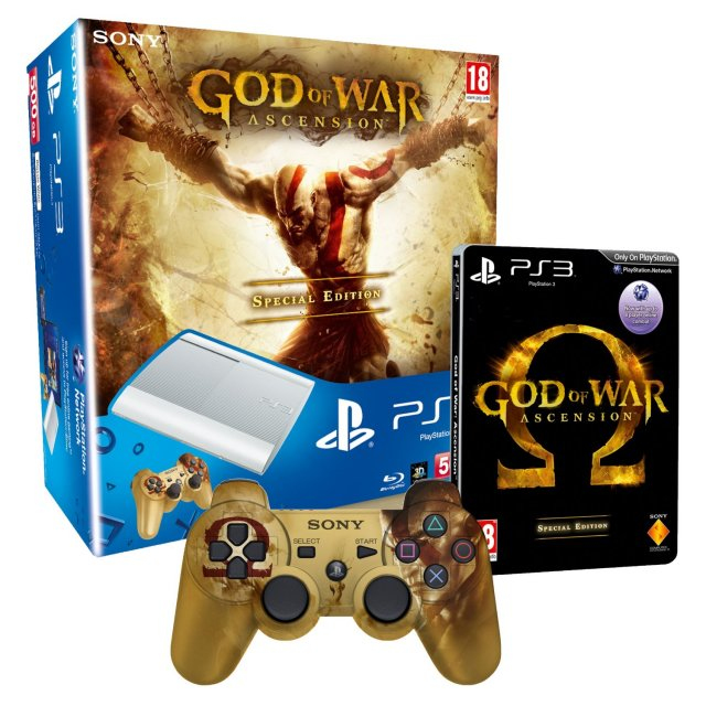 Sony Interactive Entertainment PlayStation 3 + DualShock 3 + God of War Ascension