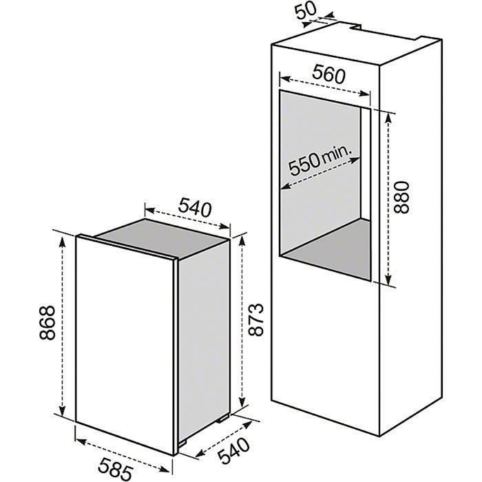 Electrolux CP120A+ Upright freezer Built-in – image 2