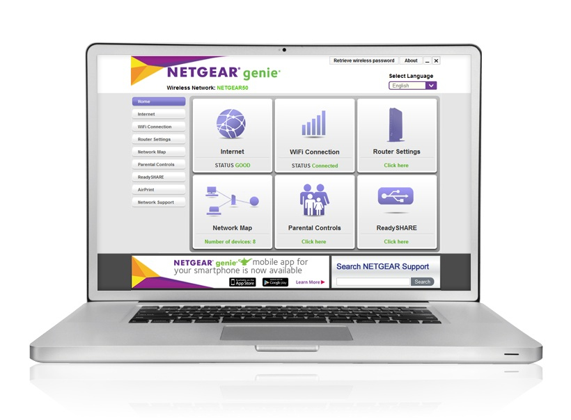 NETGEAR D3600 wireless router Gigabit Ethernet Dual-band (2.4 GHz – image 5