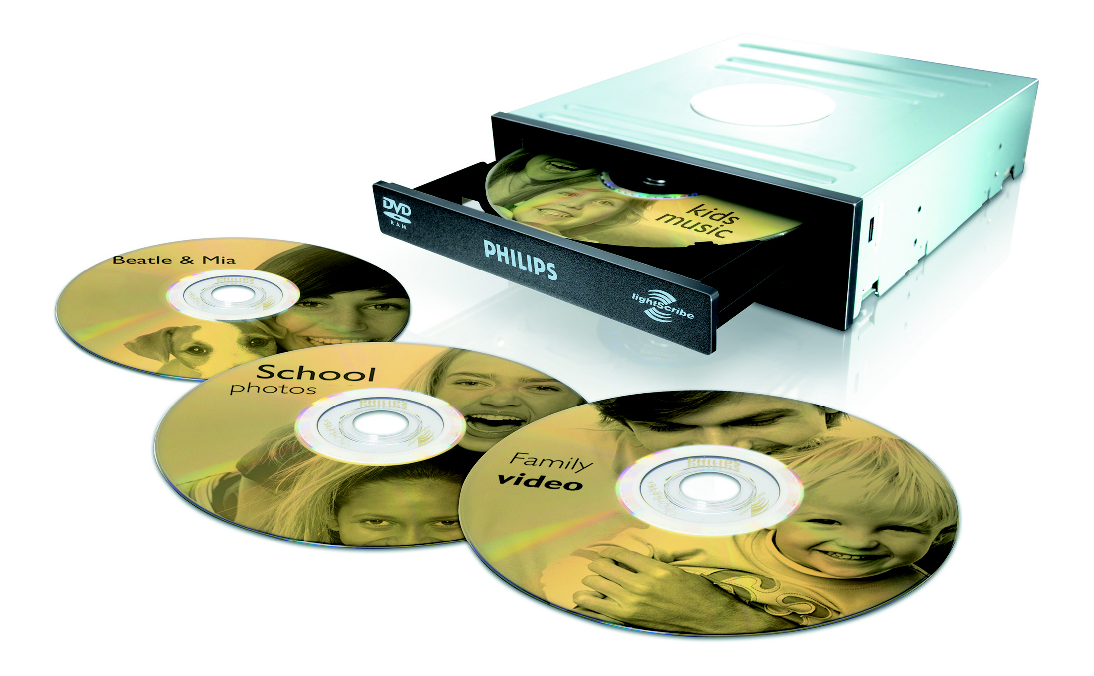 Philips SPD6104BD/17 optical disc drive Internal DVD Super Multi DL Black