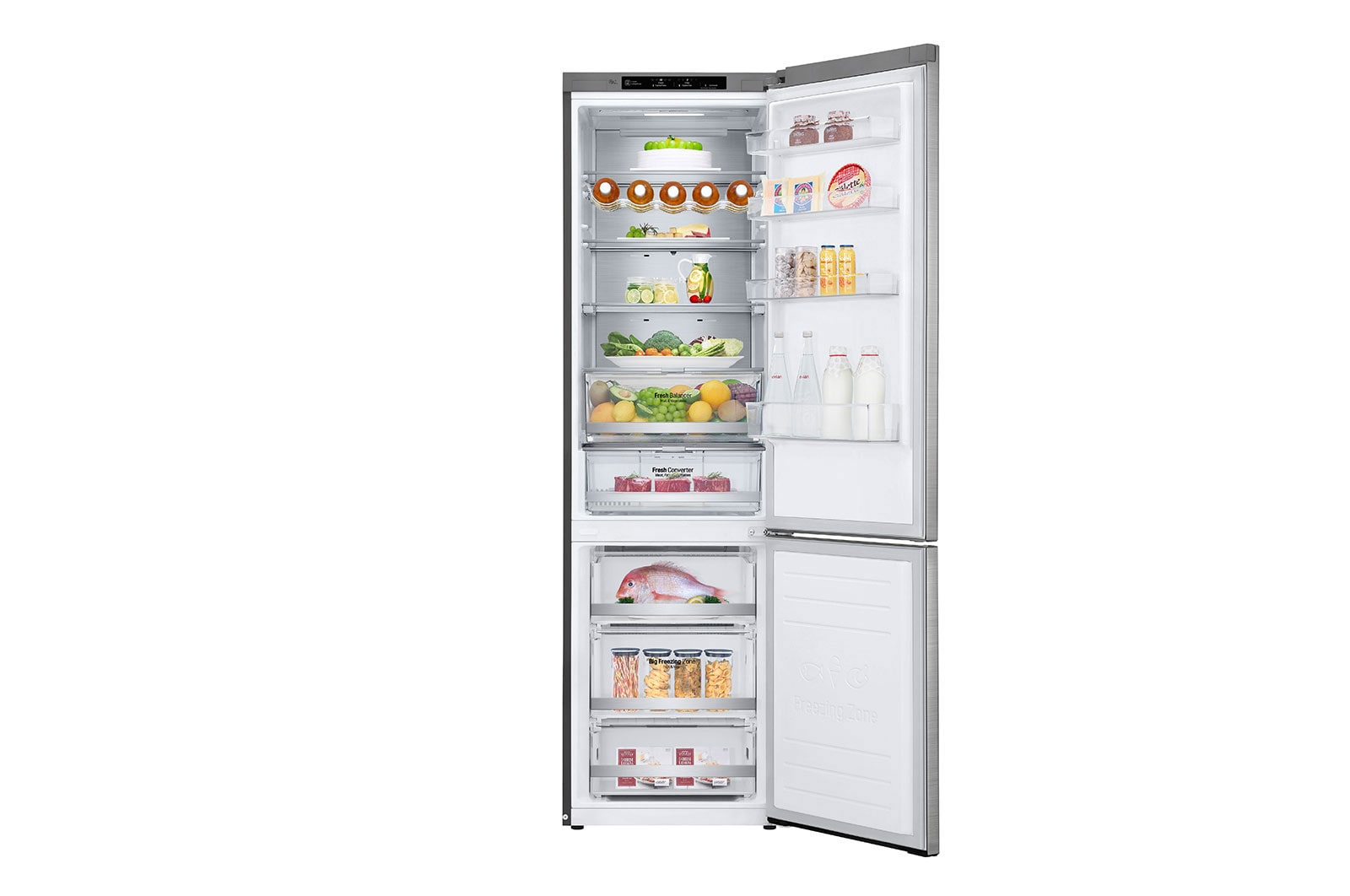 LG GBB92STBAP fridge-freezer Freestanding – image 7
