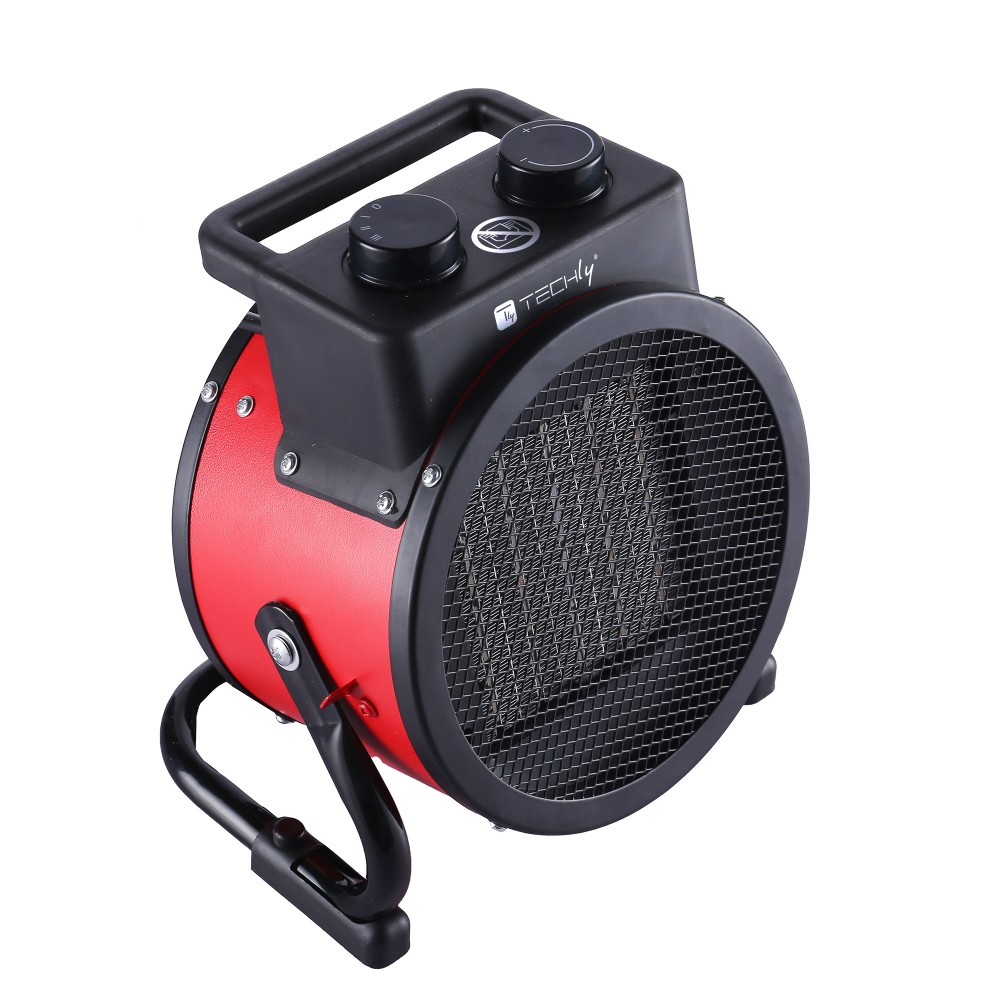 Techly IC-HEAT002 electric space heater Indoor & outdoor Black, Red – image 7