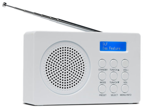 MEDION E66320 Portable Analog & digital White – image 2