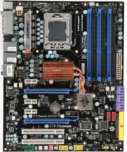 MSI X58 Platinum – image 1