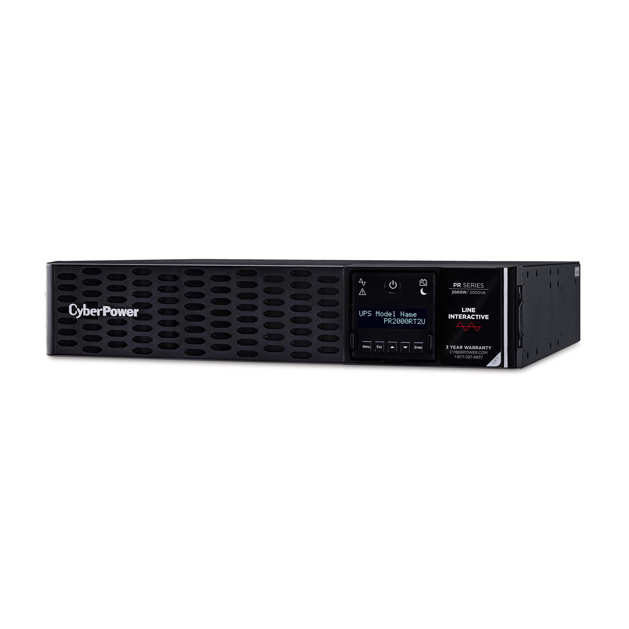 CyberPower PR2000RT2U uninterruptible power supply (UPS) Line-Interactive 2 kVA – image 2