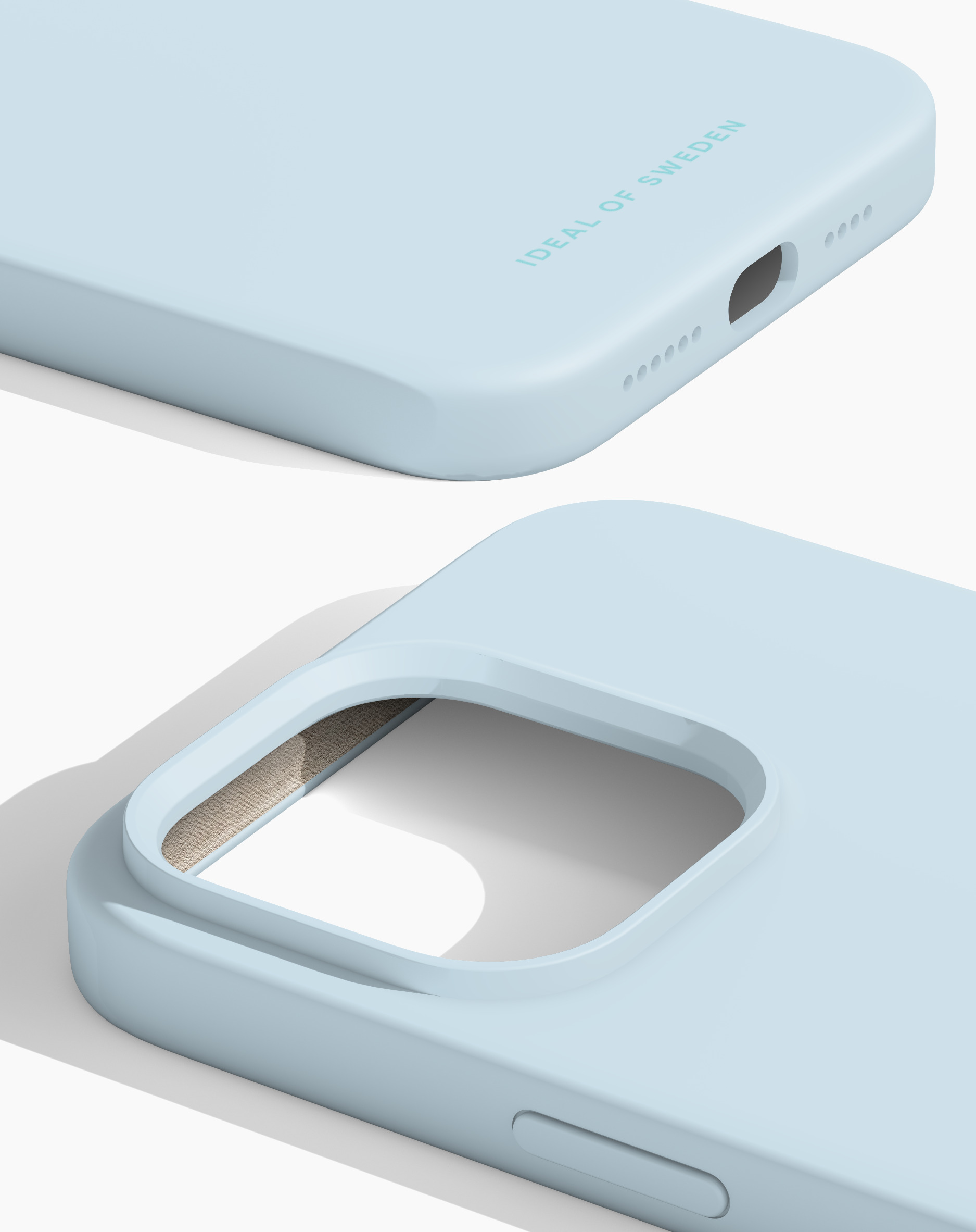 iDeal of Sweden Silicone Case iPhone 14 Pro Max Light Blue – image 2