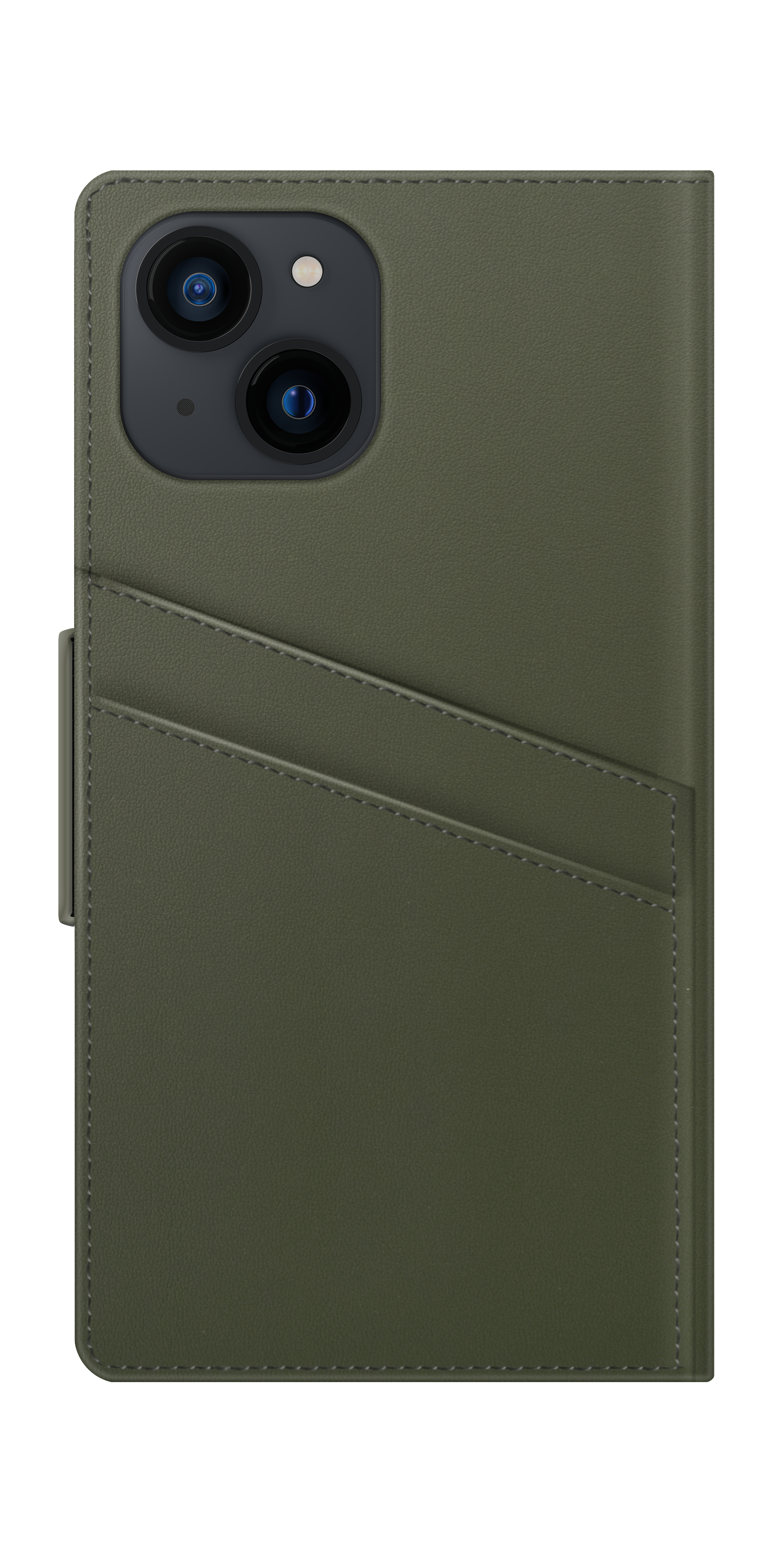 iDeal of Sweden Atelier Wallet iPhone 13 Intense Khaki