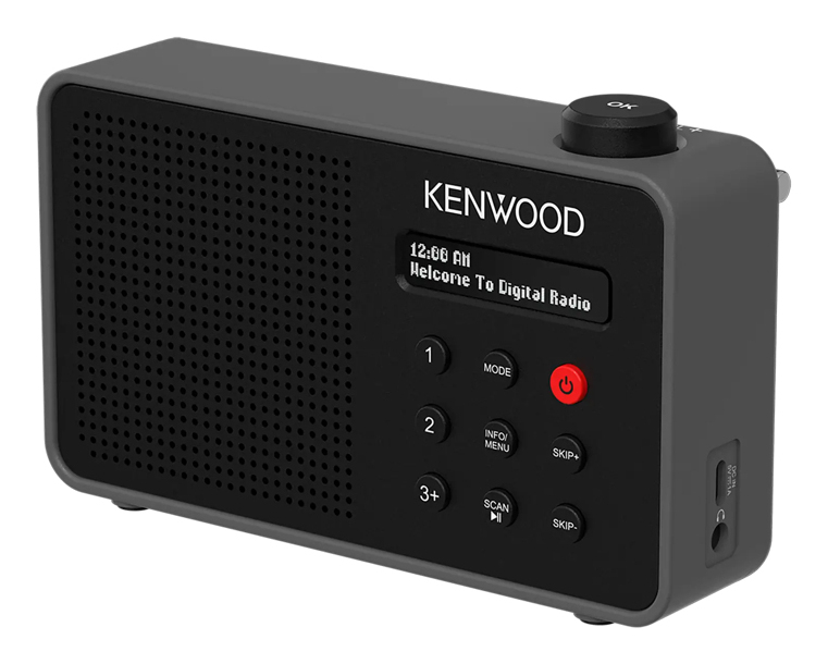 Kenwood CR-M25DAB-B radio Portable Digital Black – image 3