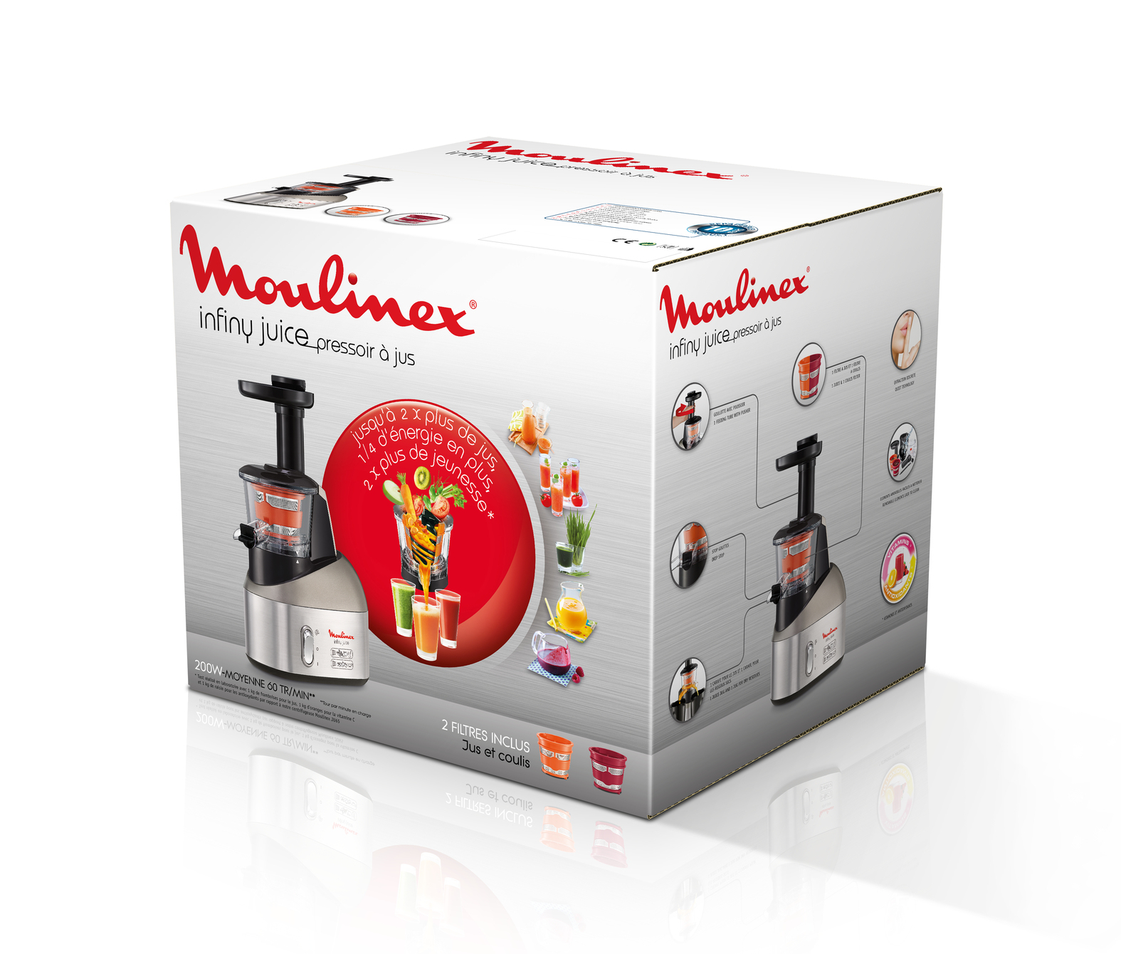 Moulinex Infiny Juice Metall – image 2