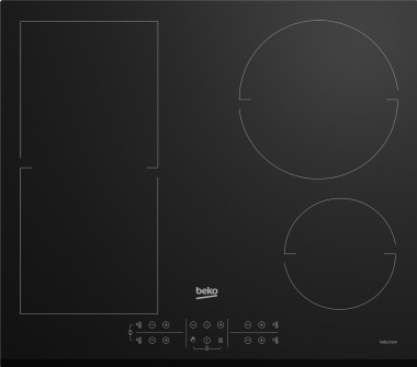 Beko HII64202FMT hob Black Built-in
