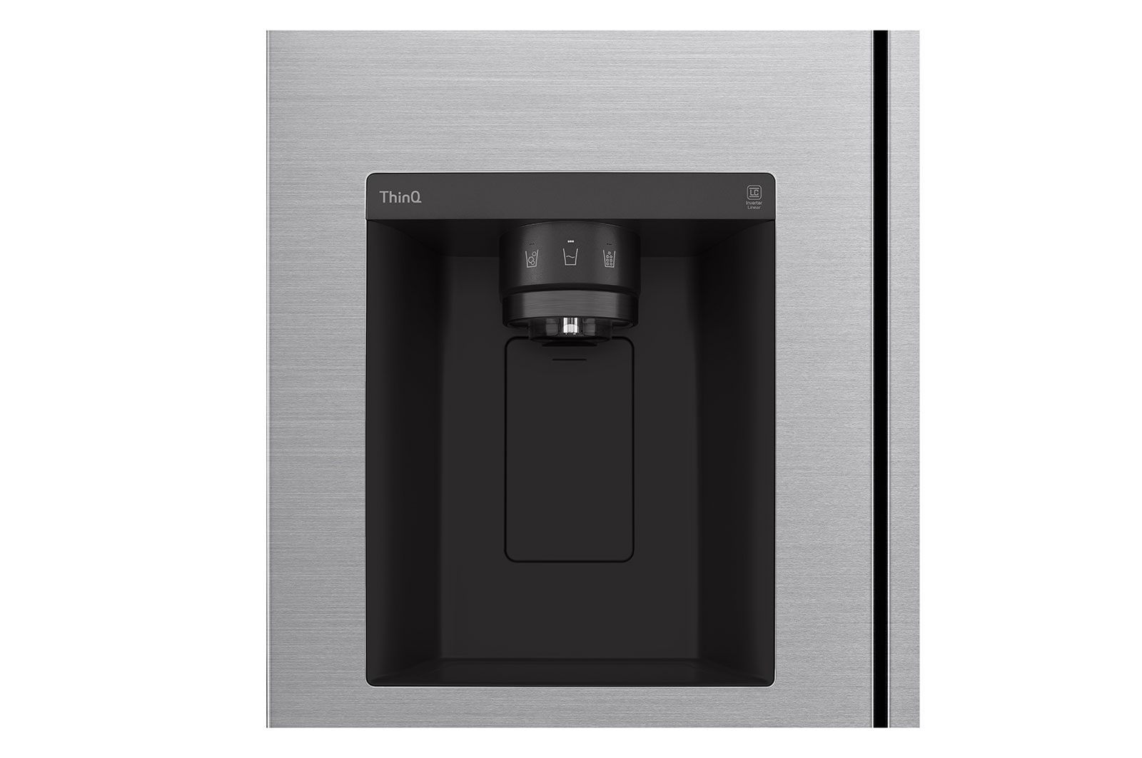LG VS22LNIP side-by-side refrigerator Freestanding – image 7