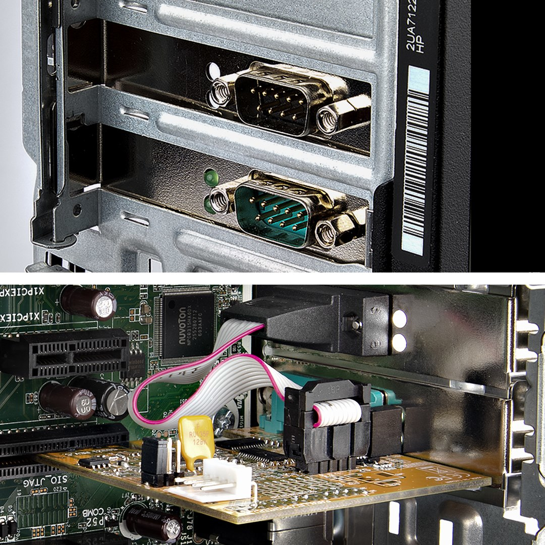 StarTech.com 2-Port PCI Express Serial Interface Card, Dual Port PCIe to RS232 (DB9) Serial Card, 16C1050 UART, Low/Full Profile Brackets, COM Retention, For Wi – image 8