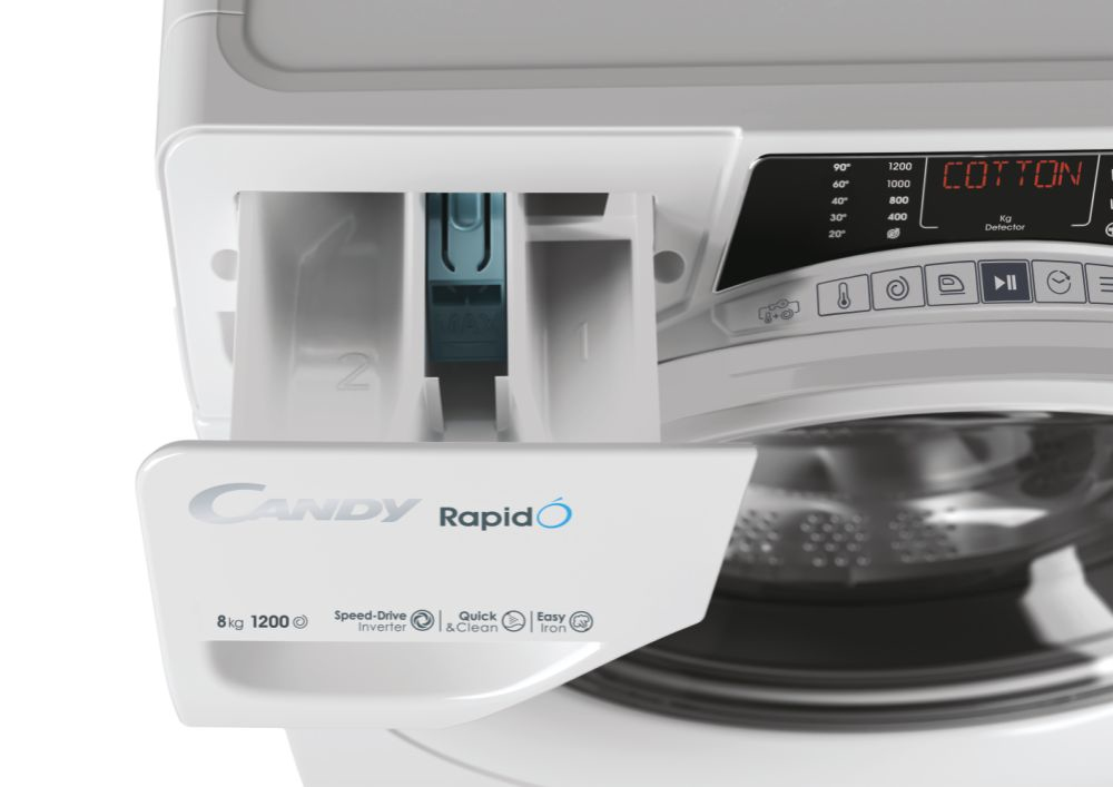 Candy RapidÓ RO441286DWMST-S washing machine Front-load – image 6