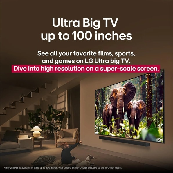 LG QNED evo AI 75QNED85AUA TV – image 9