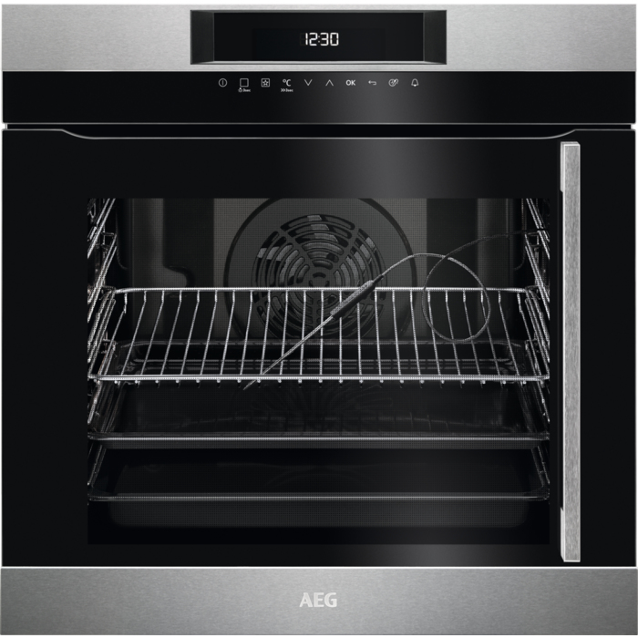 AEG BEK742L21M 72 L 2490 W Black, Stainless steel – image 1