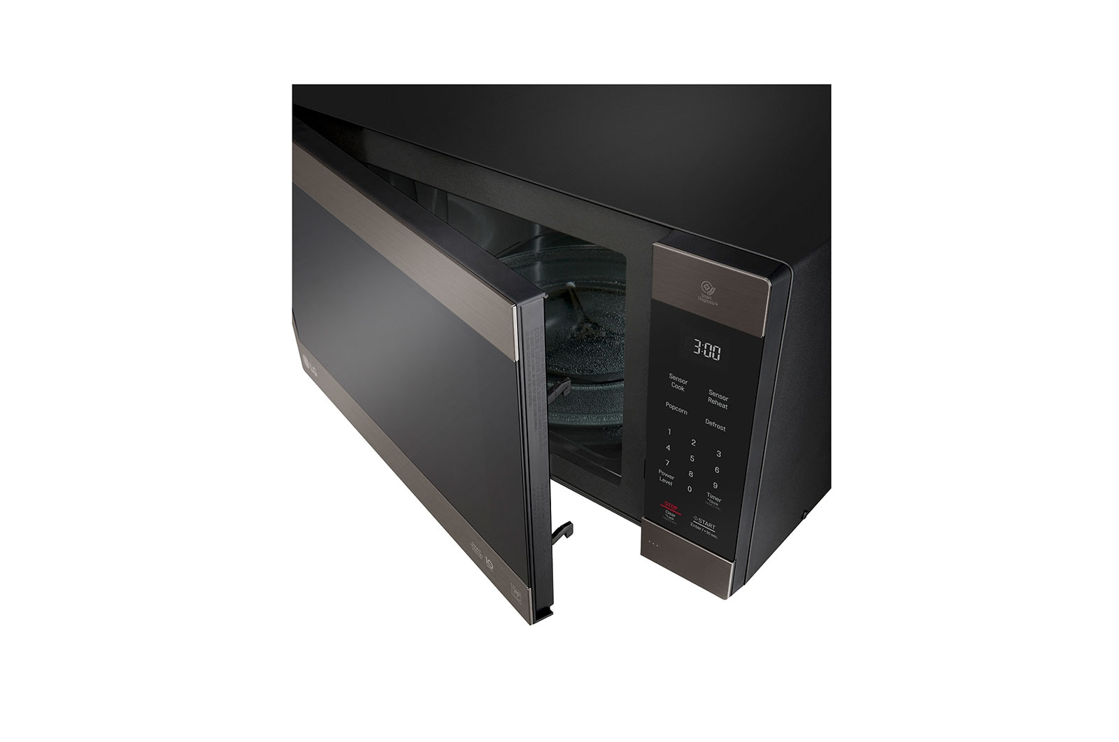 LG MS5696HIT microwave Black Solo microwave Countertop – image 5