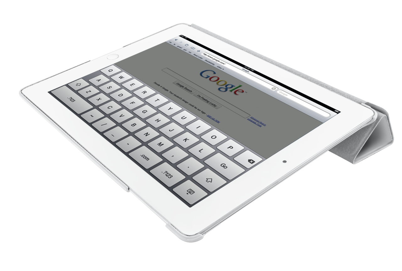 Trust 19186 tablet case Folio White – image 1