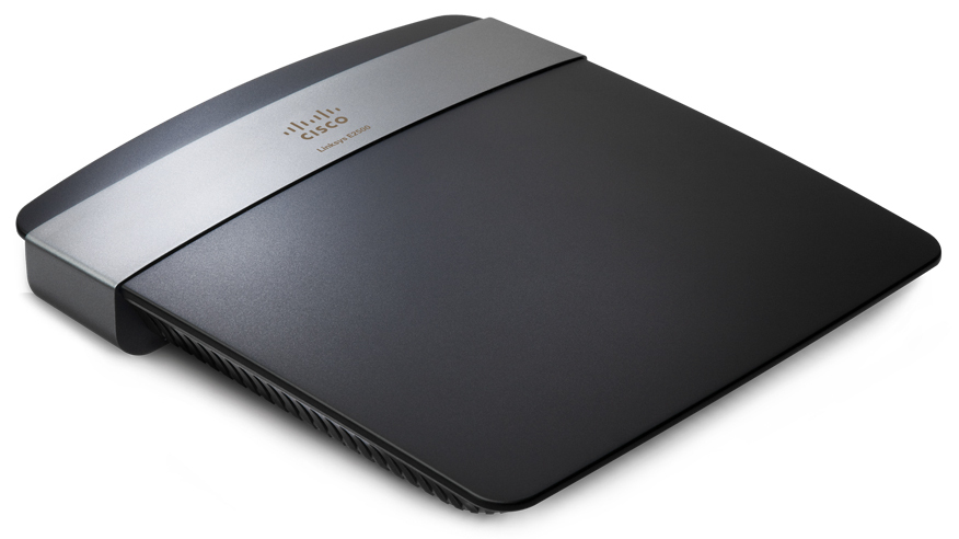 Linksys E2500 wireless router Fast Ethernet Black – image 1