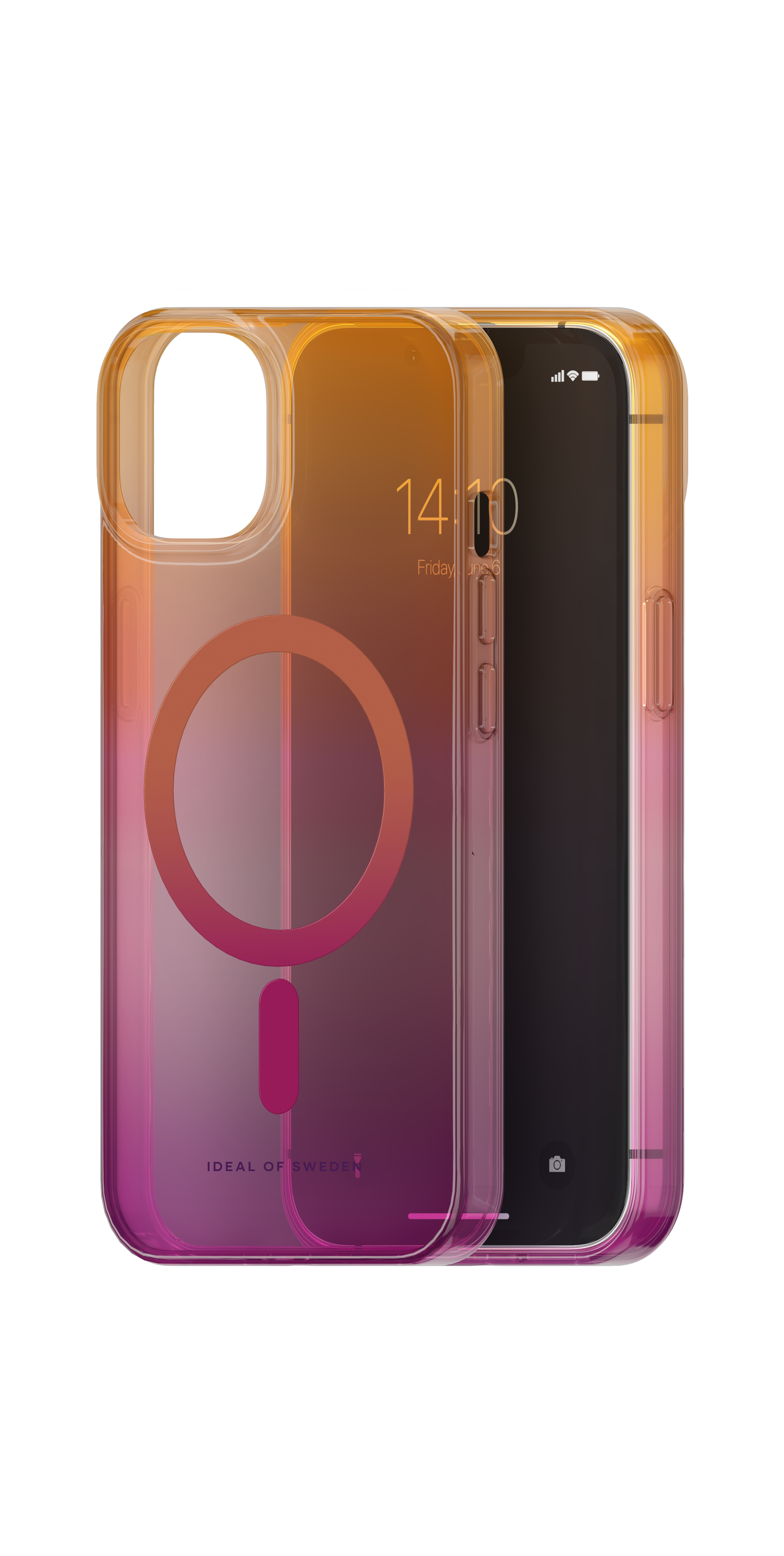 iDeal of Sweden Clear Case MagSafe iPhone 13/14 Vibrant Ombre – image 1