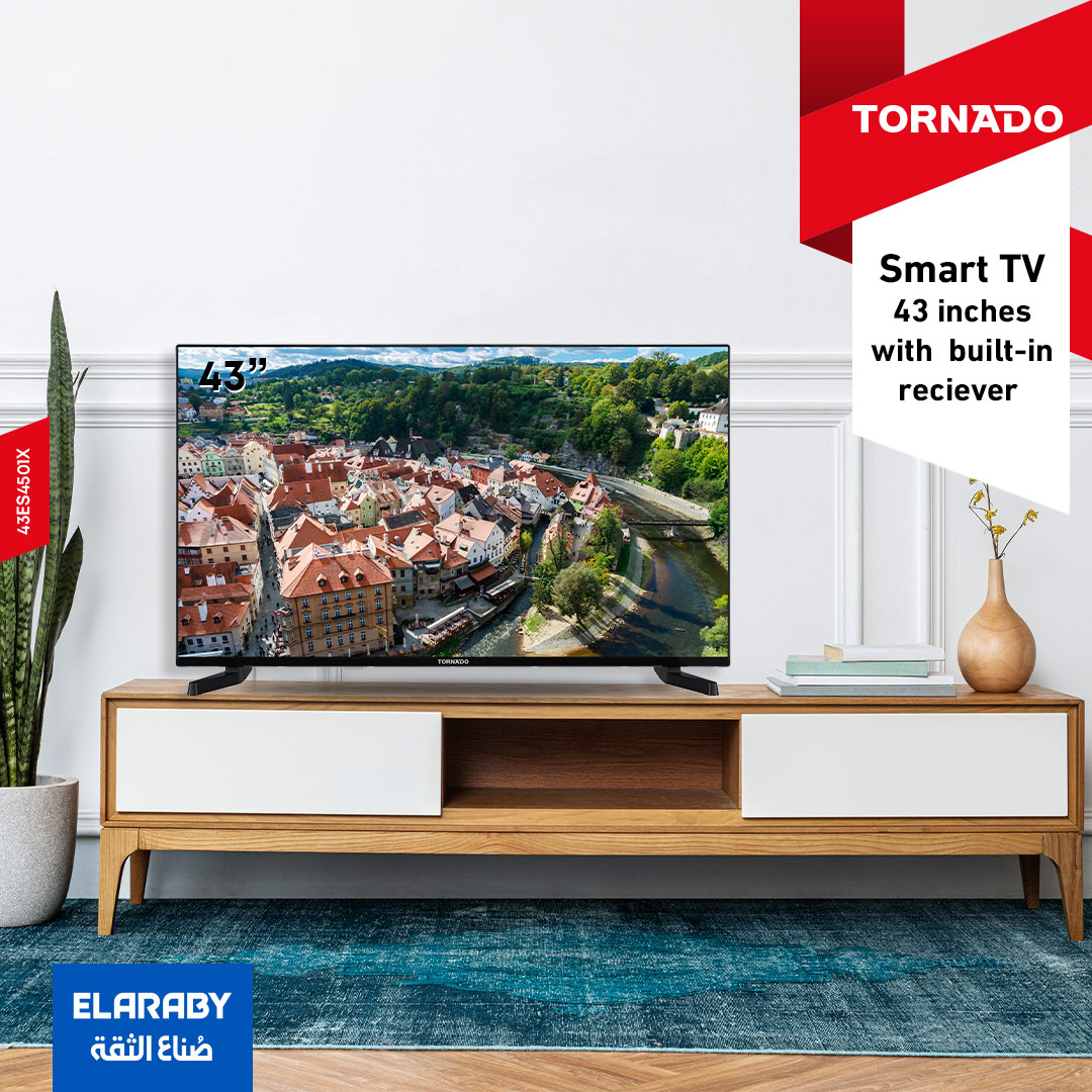 TORNADO Frameless 43 inch 2K LINUX smart TV – image 9