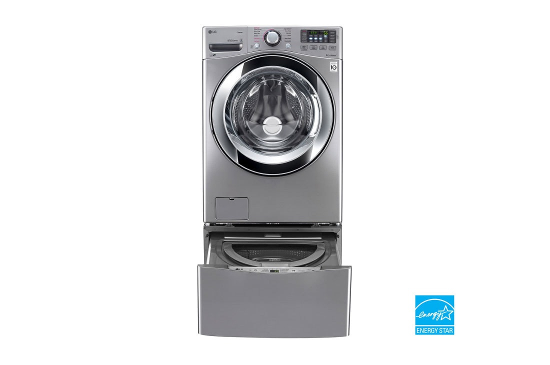 LG WM3670HVA washing machine Front-load 1300 RPM Graphite