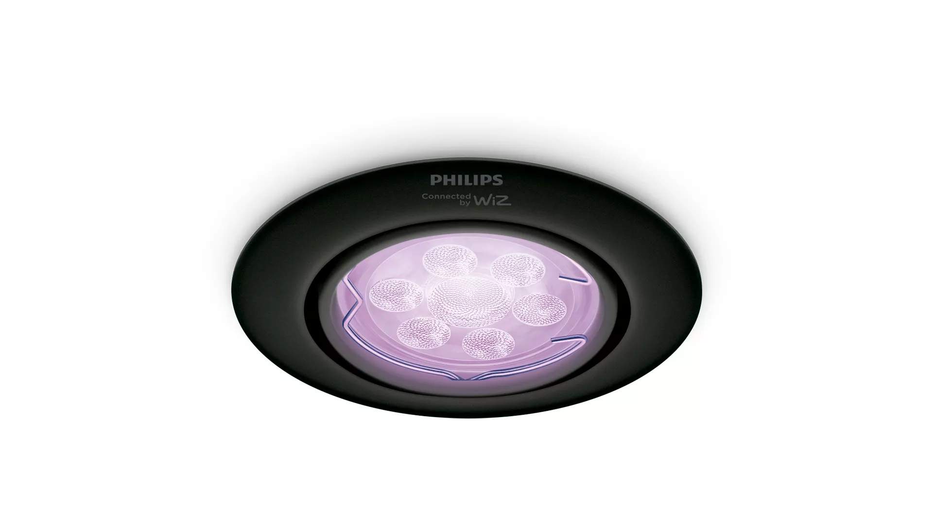 Philips by Signify Philips Smart LED GU10 Kit, Full Color, Tunable White, Black, 1-Pack