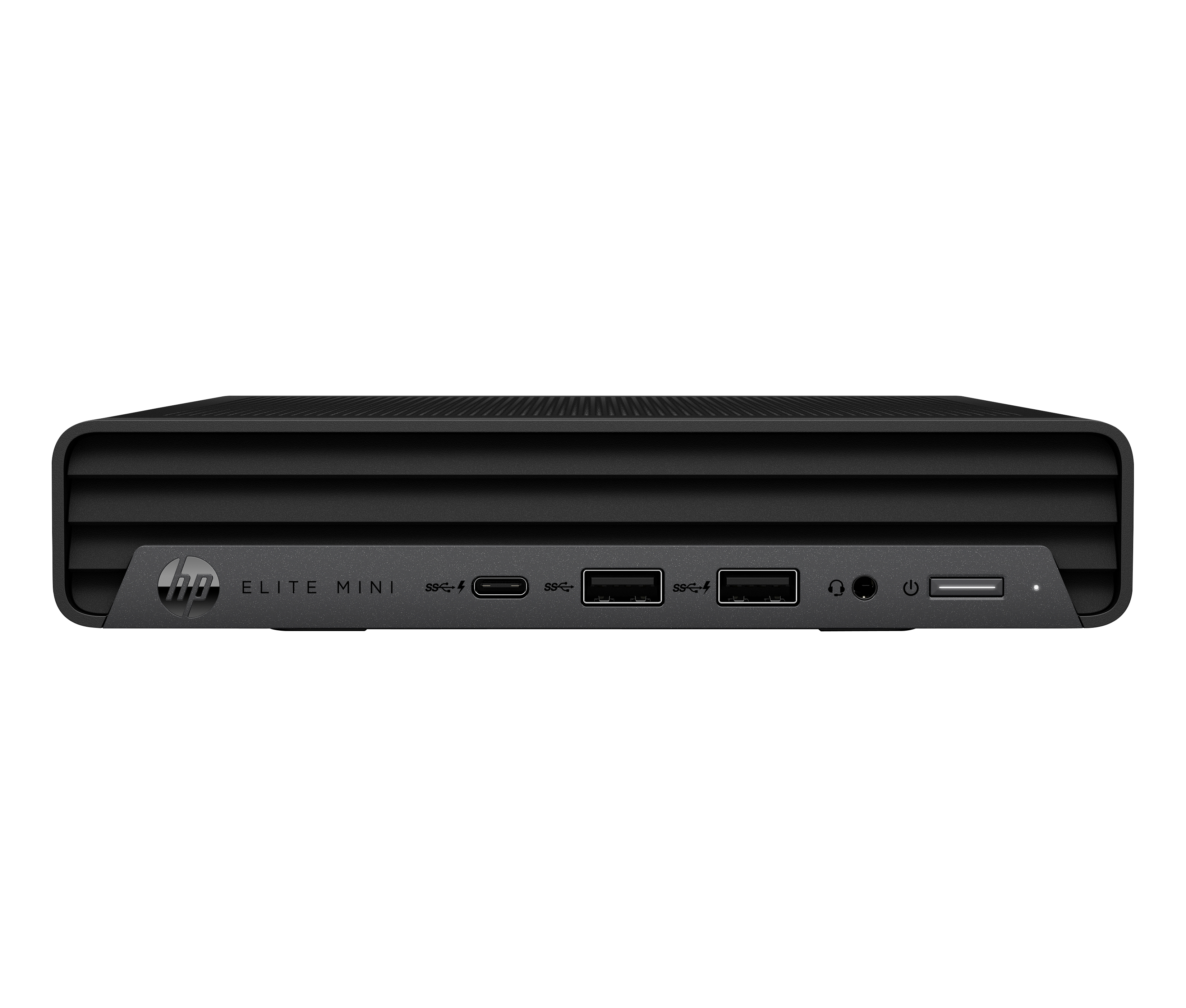 HP Mini IP Conference PC - Mini desktop Core i7 13700T / up to 4.9 GHz - vPro - RAM 16 GB - SSD 256 GB - NVMe - UHD Graphics 770 - Gigabit Ethernet, 2.5 Gigabit Ethernet, IEEE 802.11ax (Wi-Fi 6E), Bluetooth 5.3 - Win 11 IoT Enterprise - monitor: none - with Microsoft Team Rooms