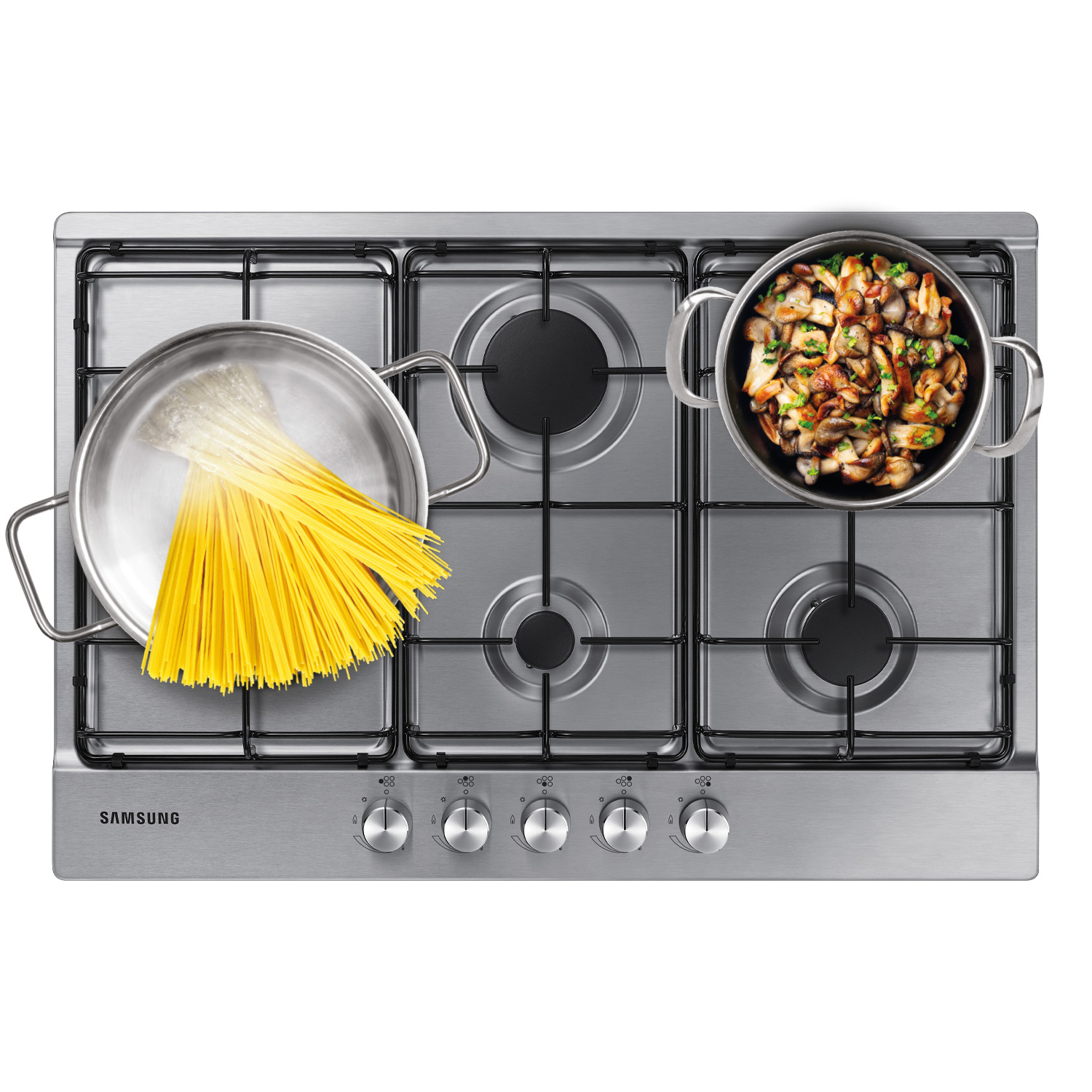 Samsung NA75M3130AS Black, Stainless steel Built-in – image 2