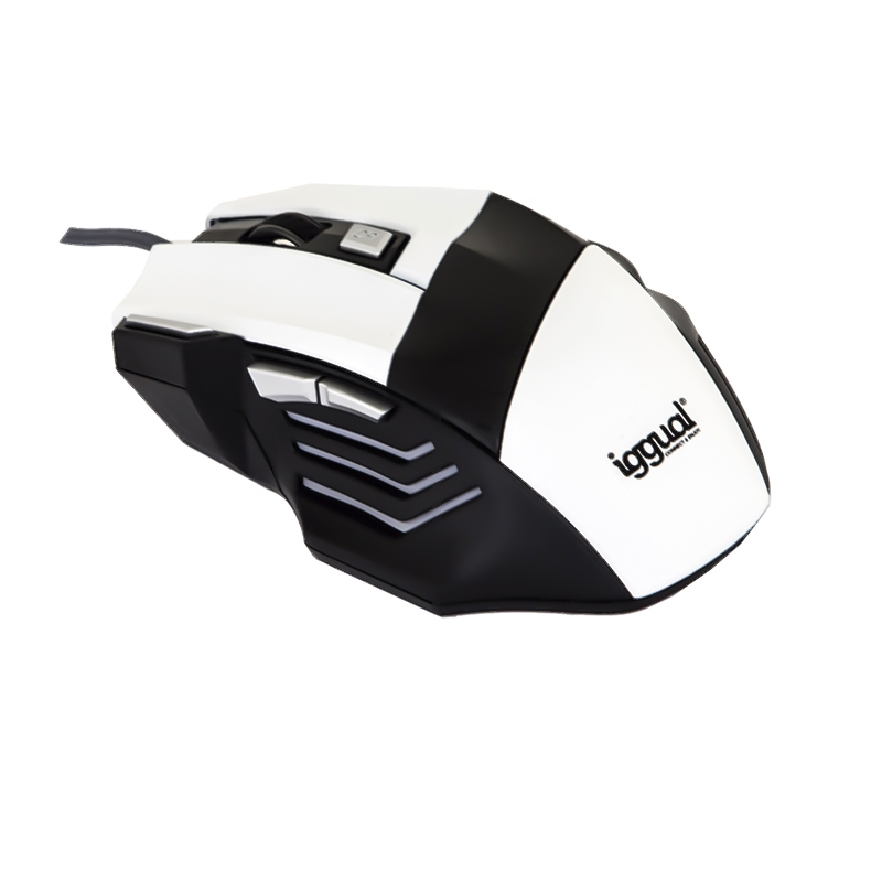 iggual Storm mouse Gaming Right-hand USB Type-A Optical 2400 DPI
