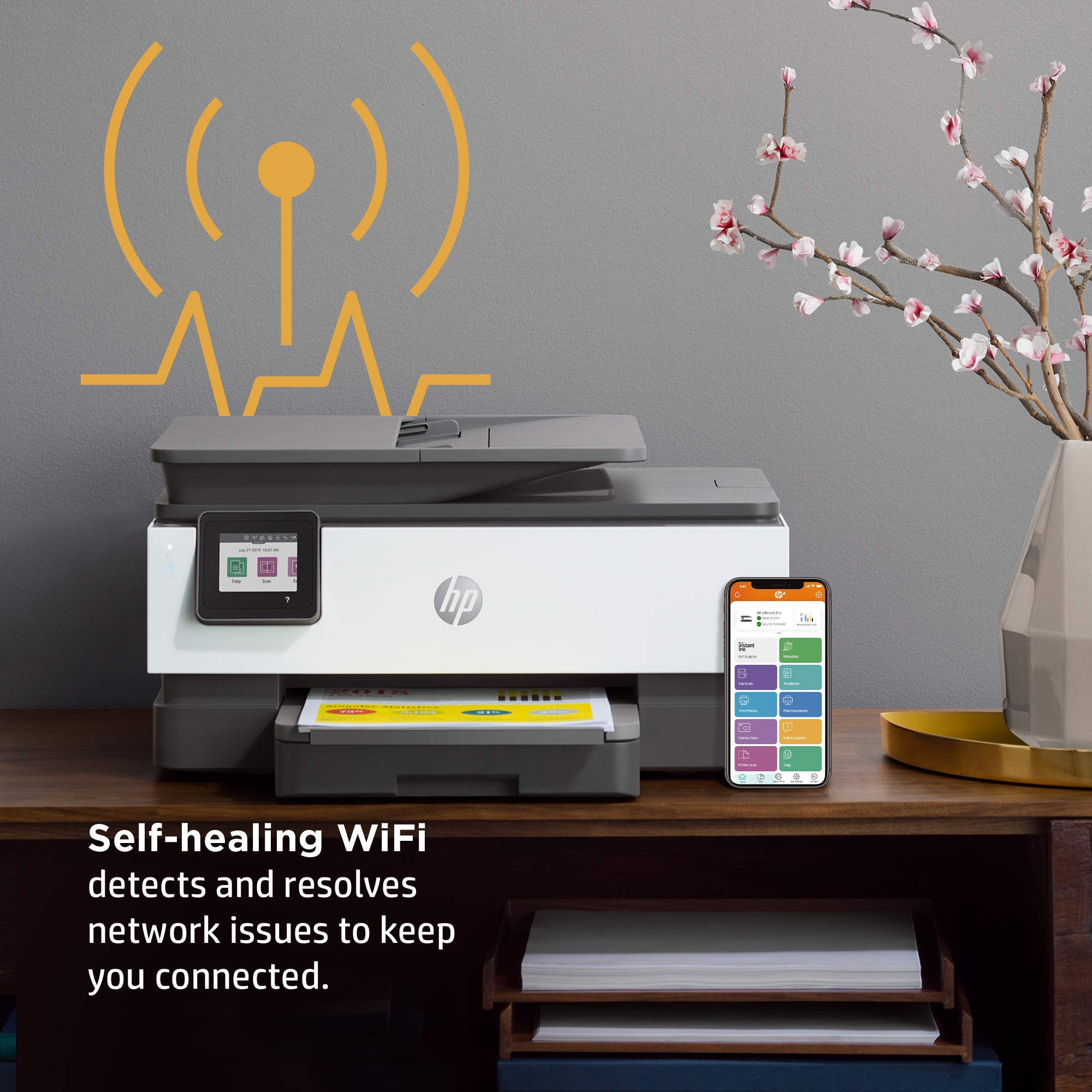 HP OfficeJet Pro 8022e All-in-One Prntr – image 9