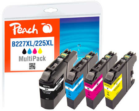 Peach PI500-140 ink cartridge 4 pc(s) Compatible Ultra High Yield Black, Cyan, Magenta, Yellow