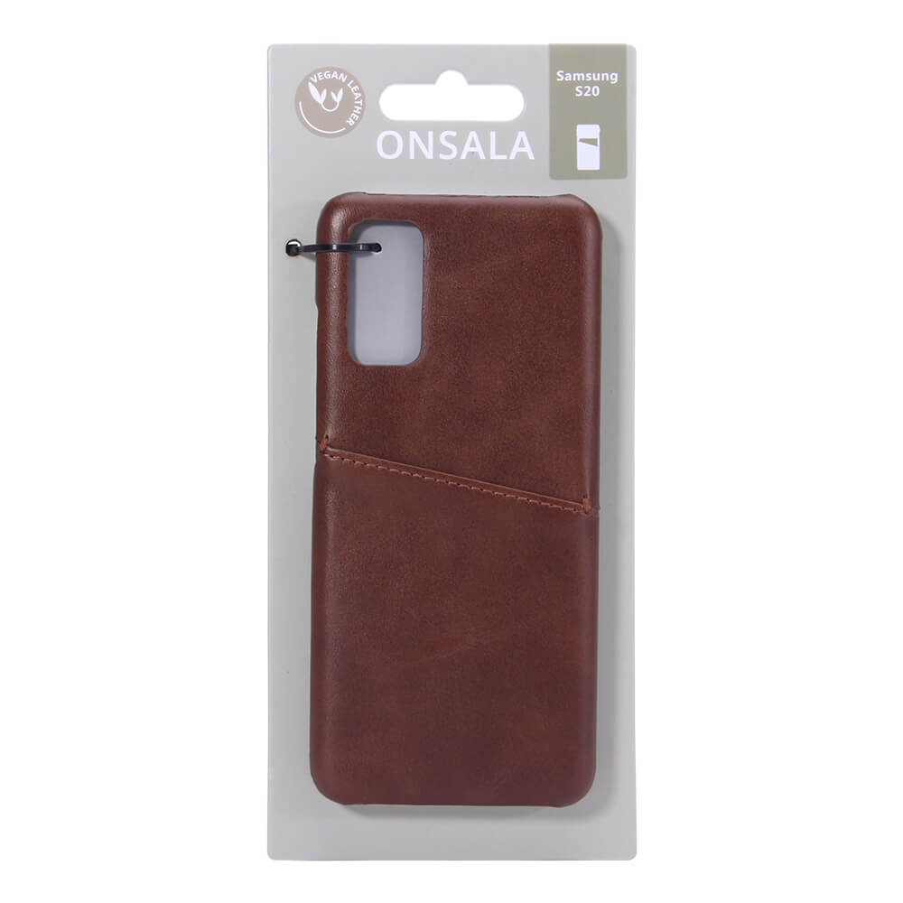Onsala Mobilecover Brown Samsung S20 Creditcard Pocket – image 2