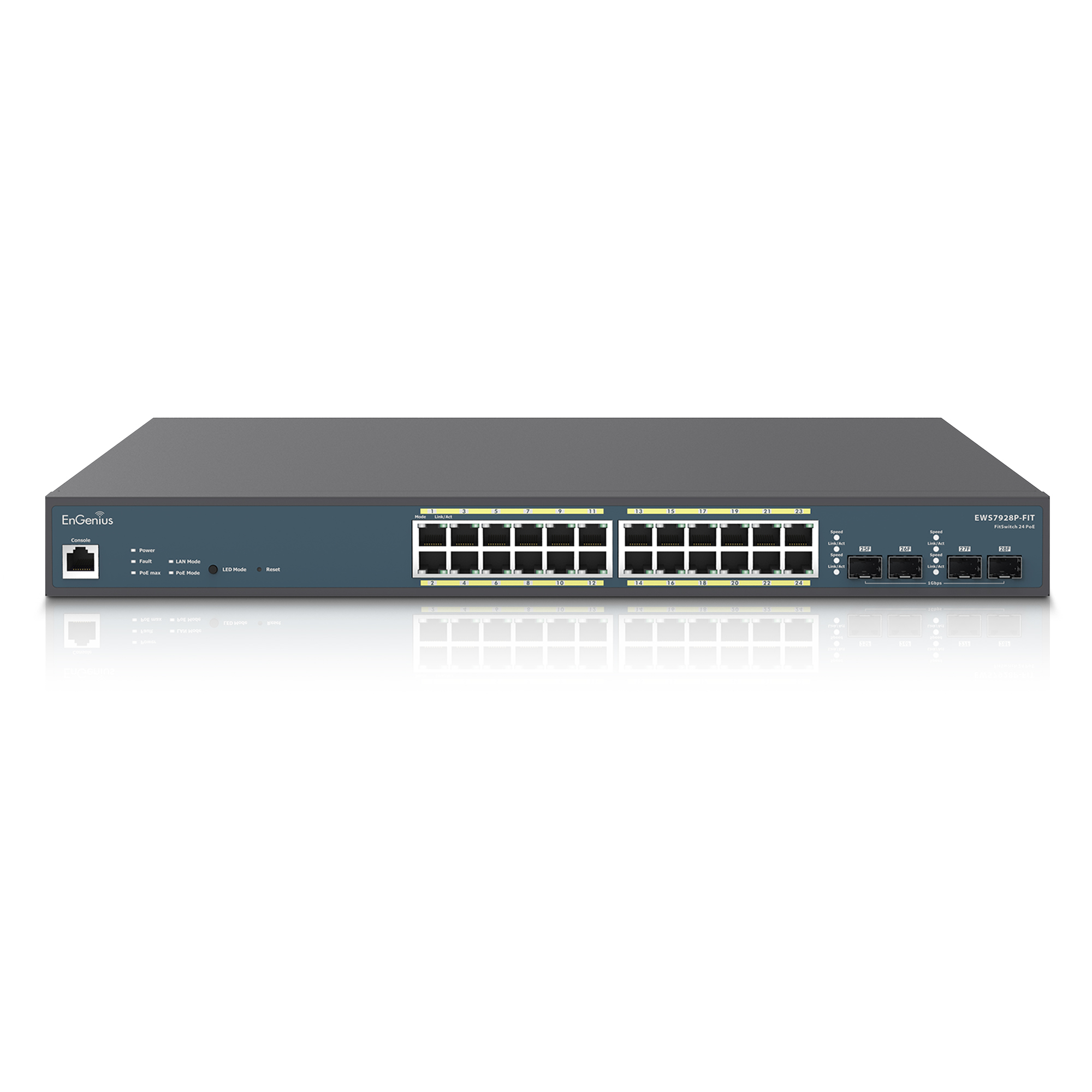 EnGenius Switch 24-port GbE PoE.af/at(+) – image 1