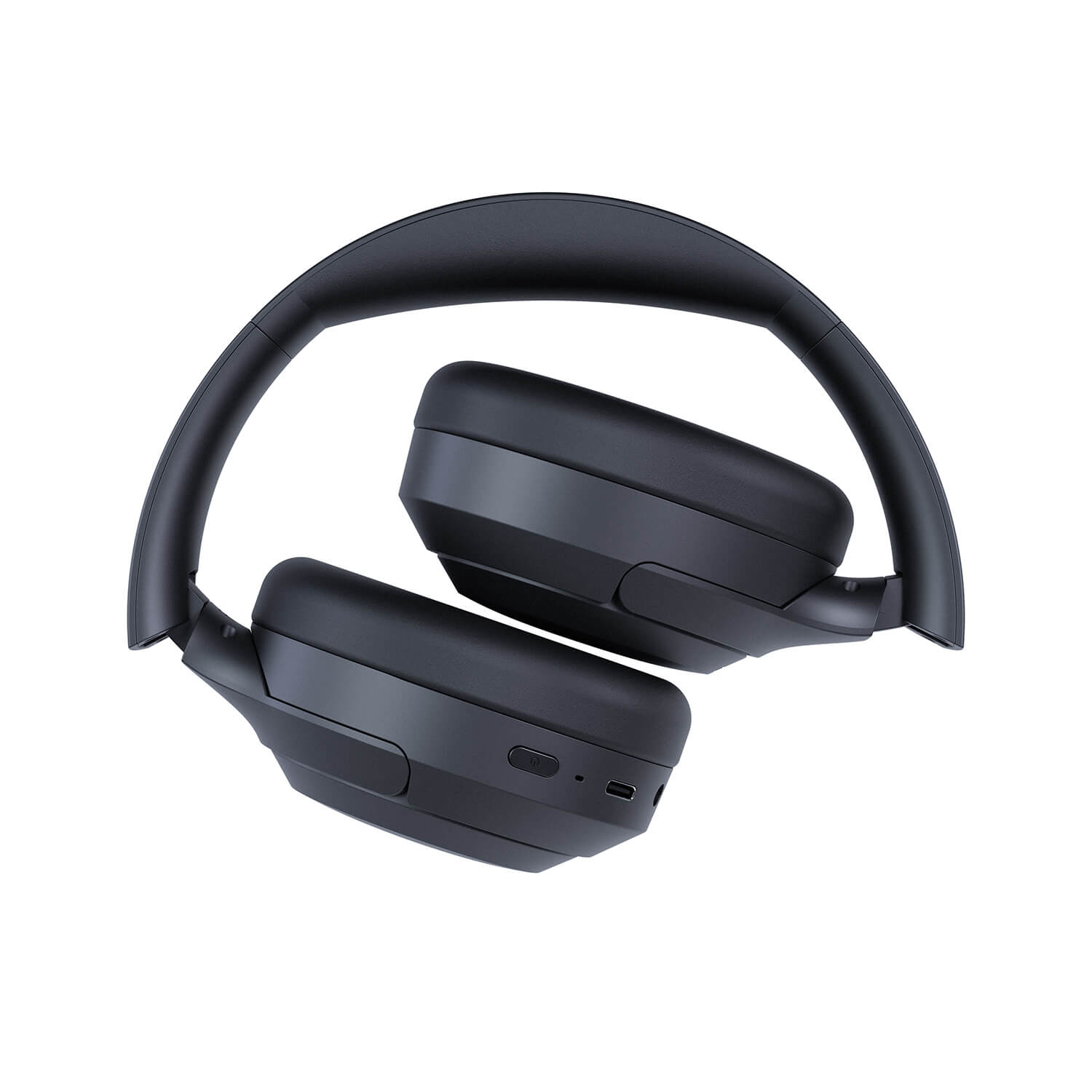 Happy Plugs Play Lite sankakuulokkeet FM-radiolla, musta – image 7