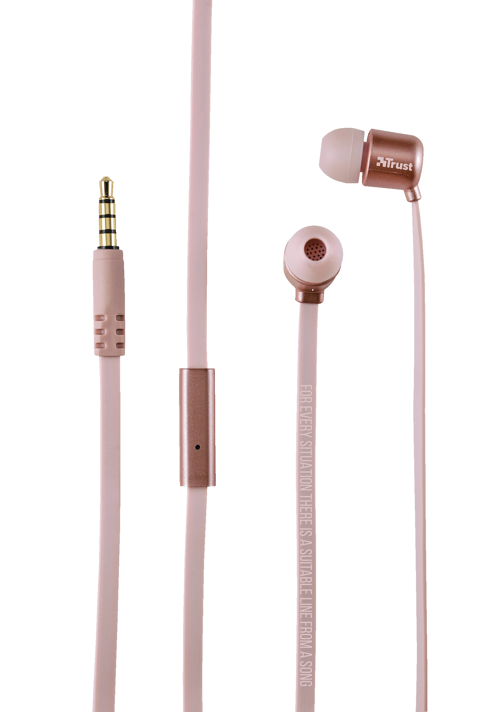 Trust 21114 headphones/headset Wired In-ear Calls/Music Pink – image 2
