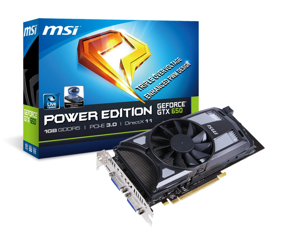 MSI GeForce GTX 650 1GB Power Edition – image 5